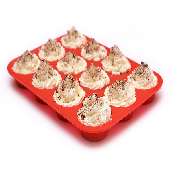Silicone Mini 24 Cupcake Mould by SOL Home ® (Kitchen)