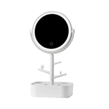 Make Up Mirror Stand And Storage Tray With LED Light By SOL Home ® (Furniture)