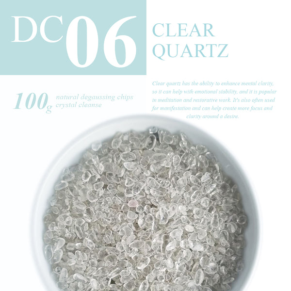 100g Degaussing Crystal Chips - Crystal cleanse, fish tank, DIY etc
