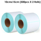 Perforated Thermal Label paper roll waybills 100x150mm suitable for all eCommerce couriers 350 or 500pcs per roll By SOL Home ® (Ecommerce Supplies)