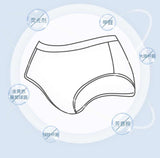 5pcs Sterile Cotton Blended Disposible Underwear for Travel or Maternity Needs