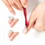 5pcs Dead Skin Remover Cutter Nail Cuticle Pusher Stainless Steel Nipper Nail Gel Polish Manicure Tools Nail Care Accessories