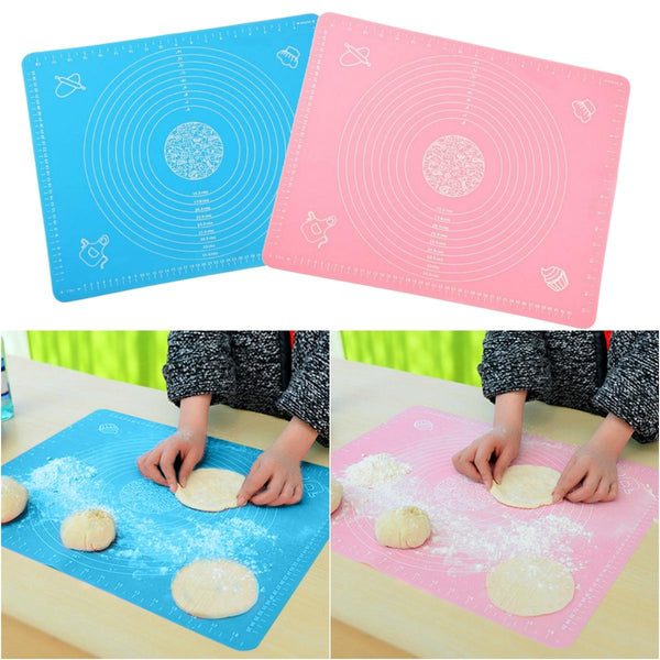 SOL HOME ® Silicone Pastry Mat 65x45cm FDA Approved BPA FREE by SOL Home ® (Kitchen)